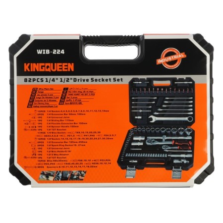 Car instrument Car Kingqueen, WIB-224, 72 tooth, 1/2 1/4 ", 82 subjects-4
