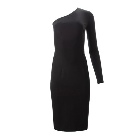 Women's dress Minaku: Partydress Black color, size 48-7