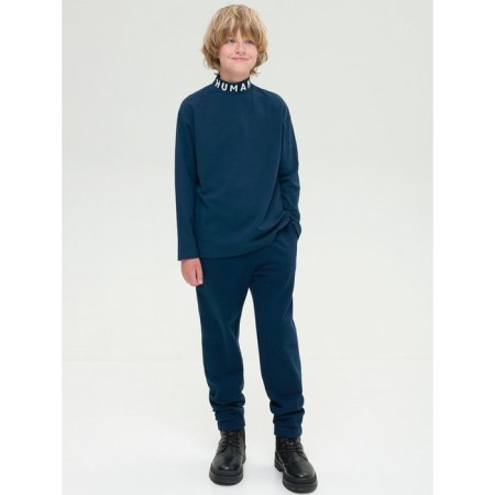 Turtleneck for a boy Pelican, height 116 cm, dark blue color-3
