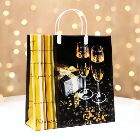 Package "glass", soft plastic, 30x30 120 μm
