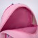 Baby backpack for a girl Textile "Bunny", 27x23 × 10 cm