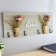Decorative tree hooks "BUCKS OF FILS in pots" 16x40x3.5 cm