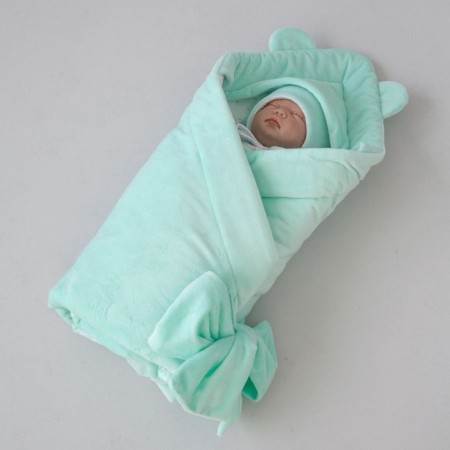 Set for discharge Demi-season Kinderlitto "Knot-2", 5 items, height 50-56 cm, mint color-1