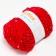 Yarn 60% acrylic, 30% cashmere, 10% silk "spring" 50 g 80 m color 10 red