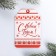 Schildik for a gift New Year "New Year's sticker", 5.9 x9.0 cm, New Year