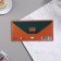Money envelope "A man with a capital letter!" Brown background, 17x8 cm