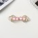 Clothing machine for hair "rosemary" bow, 7 cm, gold