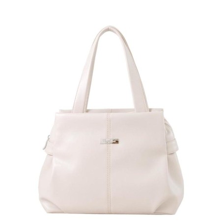 Bag Tout Square, Lightning Department, white color 30x9.5x25