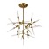 Lamp G91142/1S GD WT, G4 25x3W, color gold