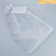 Bag Gift Organza Silver "For You", with a nameplate, 20 x 30 cm +/- 1.5 cm