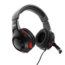 Наушники Dialog Homeline HS-M285, игровые, полноразмерные, микрофон, 2х3.5мм, 1.5 м, черные