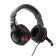 Dialog Homeline HS-M285 headphones, game, full-size, microphone, 2x3.5mm, 1.5 m, black