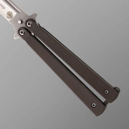 Knife -butter "Cavalier" steel - 420, handle - steel, 19 cm-1