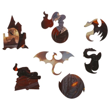 Figure puzzle "Queen of Dragons"-4