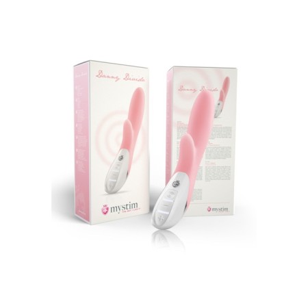 Mystim Danny Divido vibrator, pink color, 27 cm-4