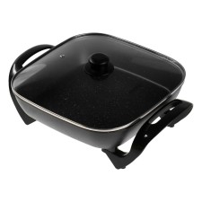 Electric Energy EN-906M, 1350 W, D = 30 cm, depth 6 cm, black