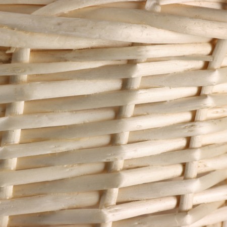 Wicker basket, 20x15x11xh40 cm, white, willow-3