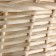 Wicker basket, 20x15x11xh40 cm, white, willow