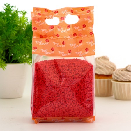 Confectionery Sprinking "Mini-Herald", Red, 750 g-2