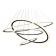 LED LED LED Ambrella Light, Original, FA4365, 4XLED, 235 W, 17625LUM, 3000-6400K, black color black