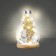 Set for creativity "New Year's night", wooden inserts, snowman