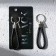 Key keychain "Black Style" cord, 11 x 3 cm