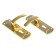 A set of pens "Allur" RN-01/55AZ GP, 55 mm, brass color