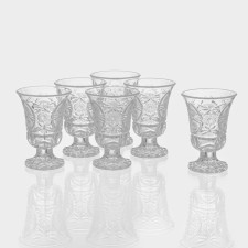 A set of glasses of glass 