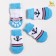 Nosks non -slip "sailor", size m (3/4 * 7 cm), set 4 pcs, blue
