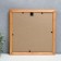 Photo frame 20x20 cm nut