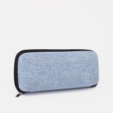 Lightning glasses case, blue color