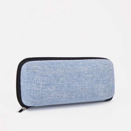 Lightning glasses case, blue color