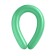 Ball for Twisting latex 350 ", standard, set 100 pcs., Green color