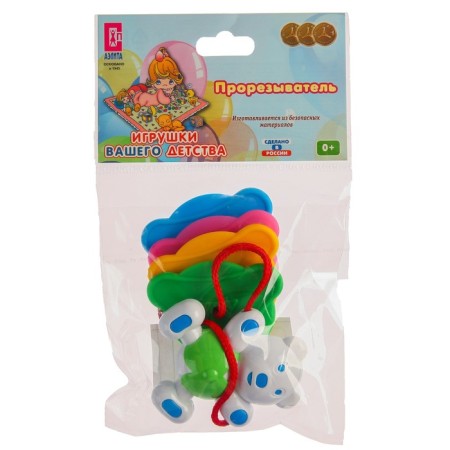 Silicone teething "Mishutka", Aelita-4