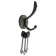 Furniture hook Cappio Wing, two -rod, graphite