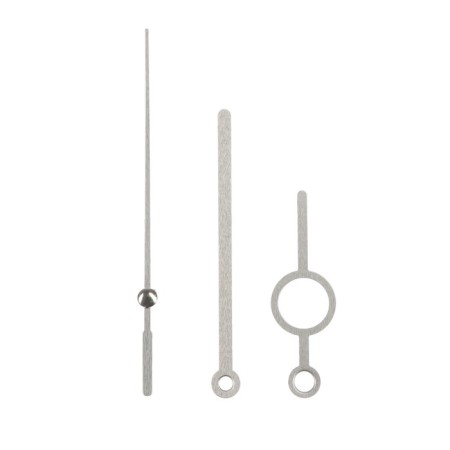 A set of 3 arrows for 55/75/77 mm watches, packing 10 pcs, silver