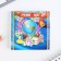 Gift set for graduation "Graduate of primary school" notebook 9cm x 9cm 60 l., Wax crayons 4 pcs.