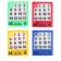 Puzzle-sticked "Collect the numbers", color mix
