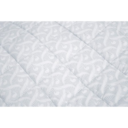 Organic Cotton pillow, size 68x68 cm, gray-blue color-1