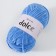 Yarn "Dolce" 100% micropoliester 120m/100g (777 bright blue)