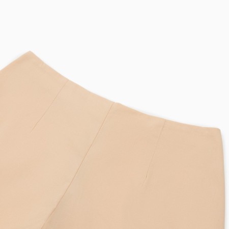 Women's costume (shirt, shorts) minku: enjoy is beige color, size 48-10