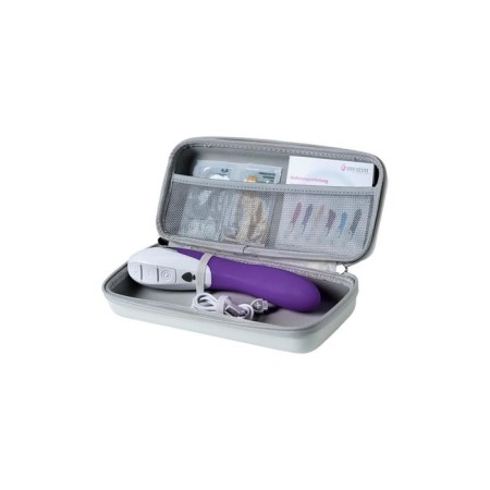 Vibrator Mystim Elegant Eric, silicone, purple color, 27 cm-4