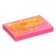 Block with a sticky edge paper 75x50 mm, Erichkrause "Neon", 100 sheets, pink