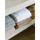 Tkano Waves Essential towel, 623 gr, size 70x140 cm, white color