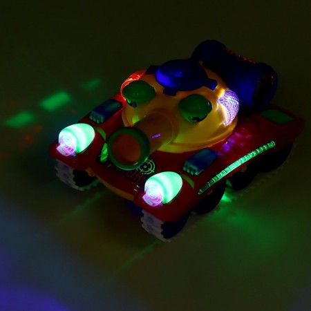 The "Destroyer" tank, shoots, works from batteries, light and sound effects-6