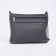 Bag Cross-Bodi with a zipper, gray color