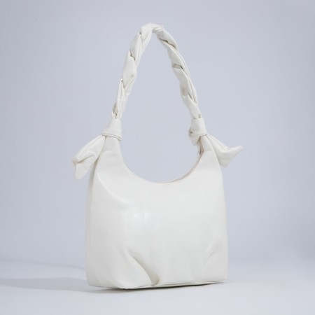 Baget bag with zipper, dairy color-2