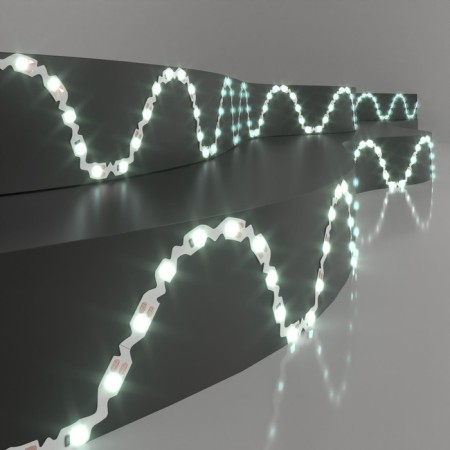 LED flexible tape IP20, 60LED/m, 12V, 2835, glow cold white