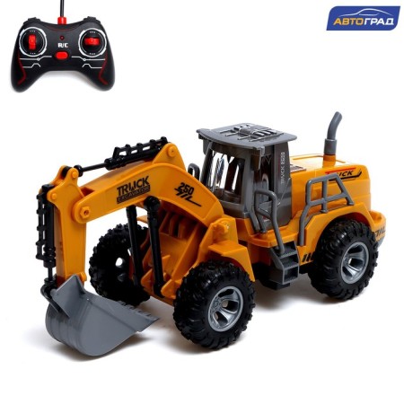Excavator Radio -controlled "construction", works from batteries