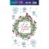 Vinyl sticker on the “New Year Wreath” window, reusable, 20 x 34.5 cm, New Year